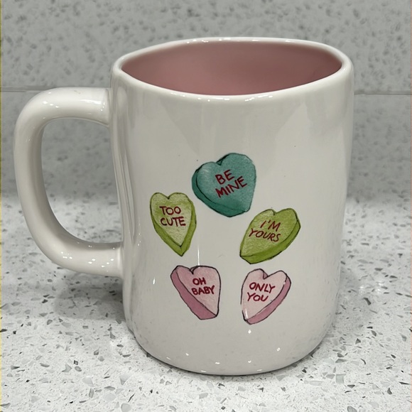 New Rae Dunn Candy SWEET HEARTS Coffee Mug - Picture 3 of 8